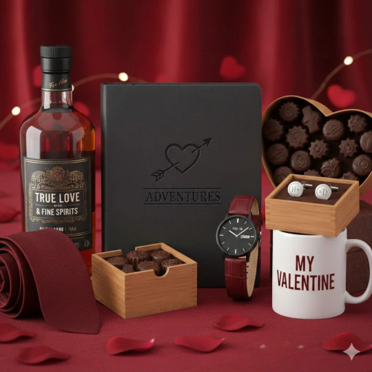 Gift ideas for him including grooming kits, watches, and more